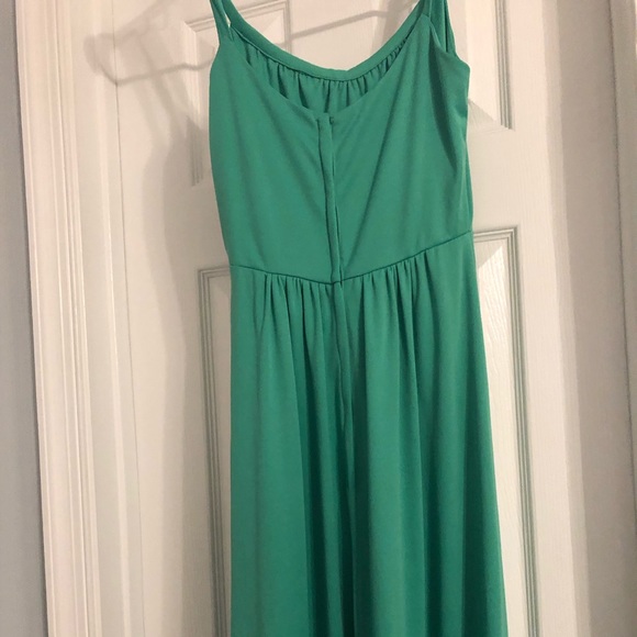 GREEN MAXI DRESS - Picture 3 of 3